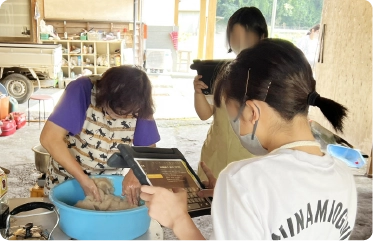 吉原ごんべえ村にて入村式