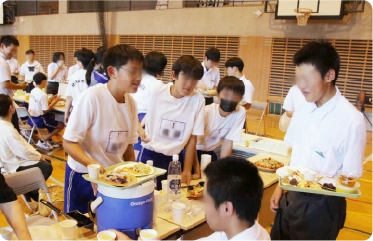 吉原ごんべえ村にて入村式